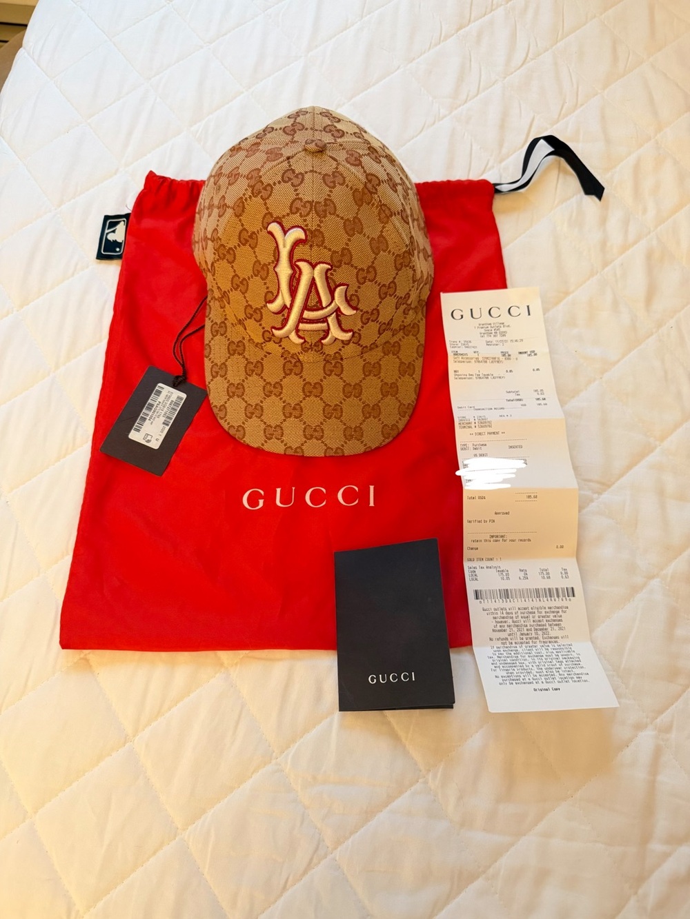 LA Dodgers Gucci hat